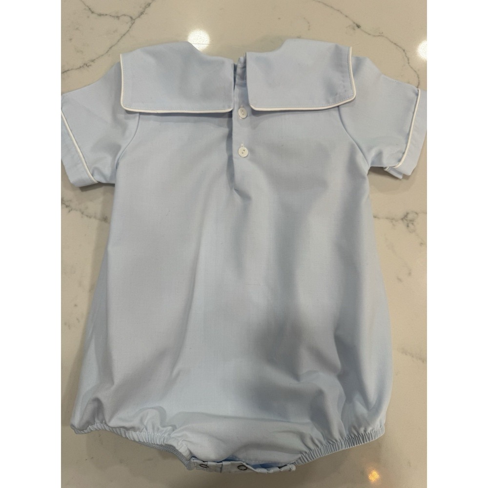 Sweet Dreams Baby Boy Bubble 24-2T Vintage ('15) Beautiful Condition Boutique - Picture 3 of 7
